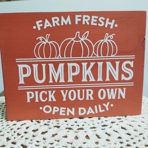 4/$20 TIERED TRAY DECOR/MINI WOOD SIGN/FALL DECOR $